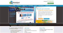 Desktop Screenshot of katalystcreativegroup.com