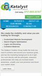 Mobile Screenshot of katalystcreativegroup.com